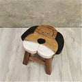 Kids Wooden Dog Stools