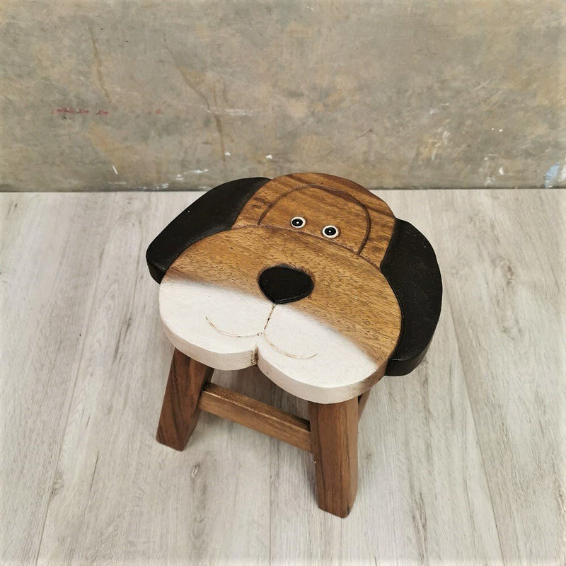 Kids Wooden Dog Stools - Baby & Kids > Kid's Furniture - Rivercity House & Home Co. (ABN 18 642 972 209) - Affordable Modern Furniture Australia