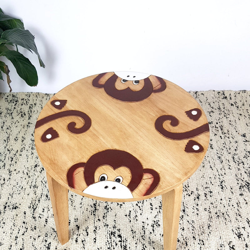 Kids Wooden Monkey Table - Baby & Kids > Kid's Furniture - Rivercity House & Home Co. (ABN 18 642 972 209) - Affordable Modern Furniture Australia