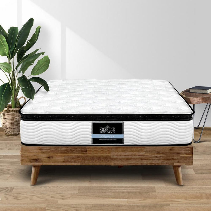 King Single Size | 28cm Thick Foam Top Mattress - Furniture > Mattresses - Rivercity House & Home Co. (ABN 18 642 972 209) - Affordable Modern Furniture Australia