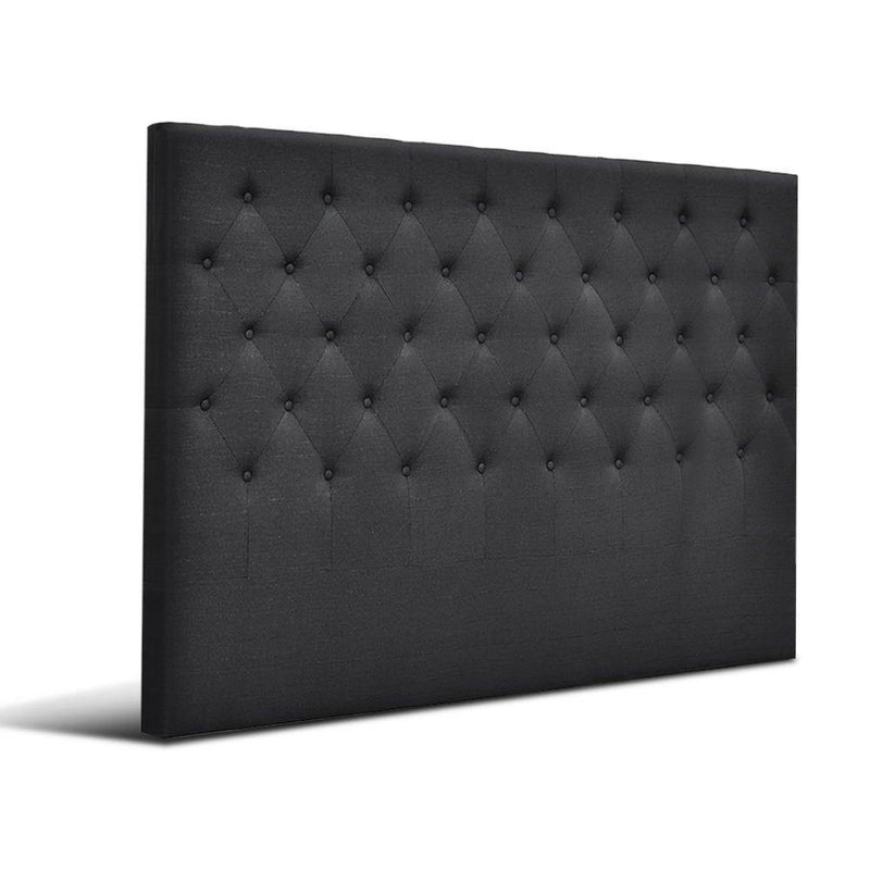 King Size | Cappi Bed Headboard (Charcoal) - Rivercity House & Home Co. (ABN 18 642 972 209) - Affordable Modern Furniture Australia