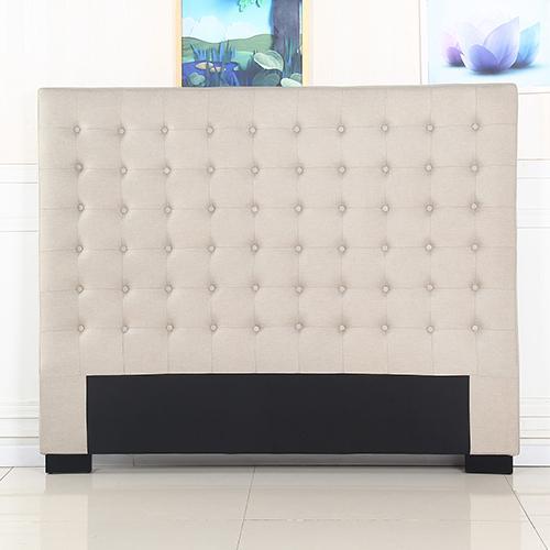 King Size | Cilantro Headboard (Beige) - Rivercity House & Home Co. (ABN 18 642 972 209) - Affordable Modern Furniture Australia