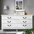 Kubi Lowboy Chest of Drawers - White