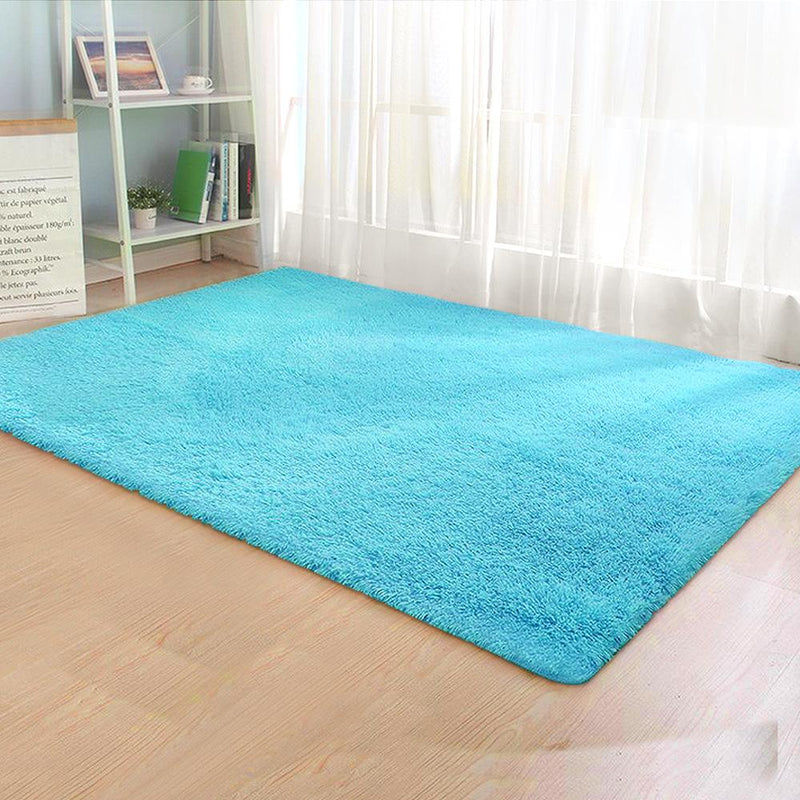 Large Ultra Soft Shaggy Rug Teal 200cm x 230cm - Home & Garden - Rivercity House And Home Co.