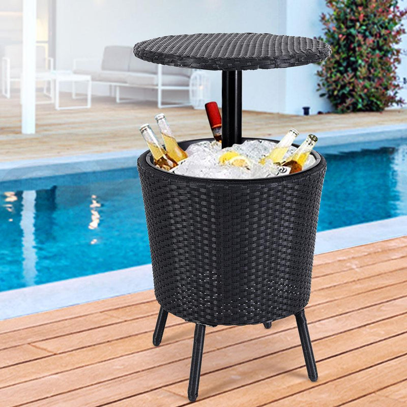 Leesa Cooler Bar Table - Furniture - Rivercity House & Home Co. (ABN 18 642 972 209) - Affordable Modern Furniture Australia