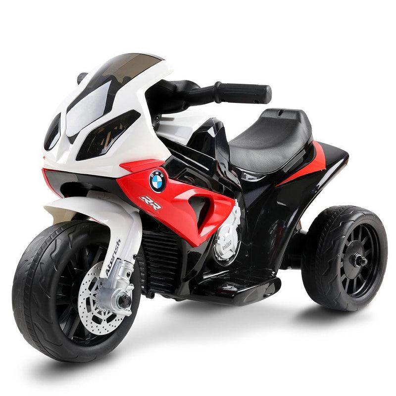 Licensed Ride On Motorbike BMW S1000RR Motorcycle (Red) - Rivercity House & Home Co. (ABN 18 642 972 209) - Affordable Modern Furniture Australia