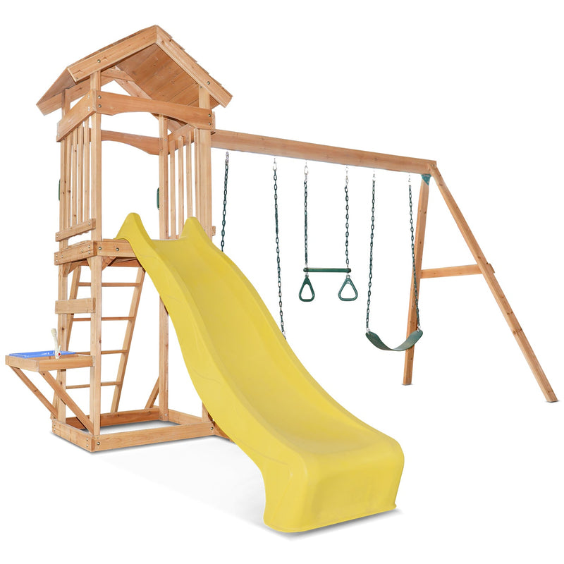 Albert Park Play Centre with Yellow Slide - Baby & Kids > Toys - Rivercity House & Home Co. (ABN 18 642 972 209) - Affordable Modern Furniture Australia
