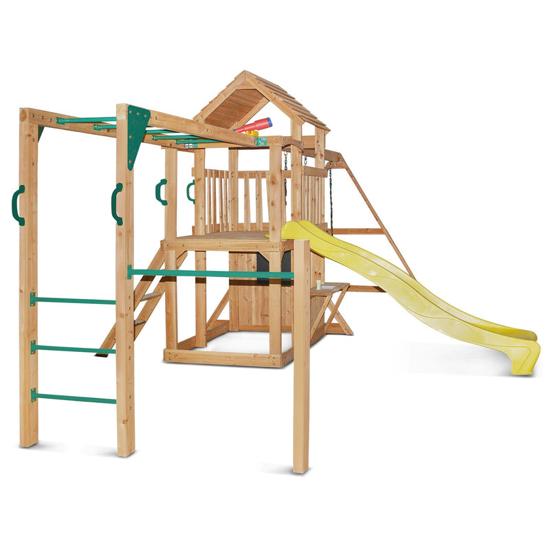 Coburg Lake Play Centre with Yellow Slide - Baby & Kids > Toys - Rivercity House & Home Co. (ABN 18 642 972 209) - Affordable Modern Furniture Australia
