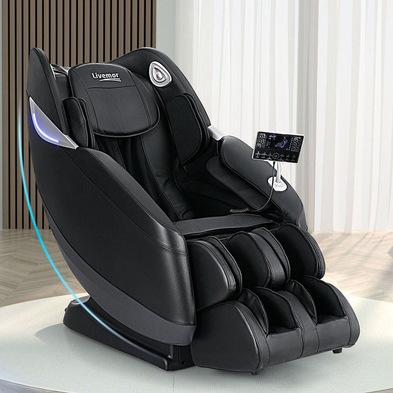 Livemor Massage Chair Electric Recliner Home 3D Massager Flynn - Health & Beauty > Massage - Rivercity House & Home Co. (ABN 18 642 972 209) - Affordable Modern Furniture Australia