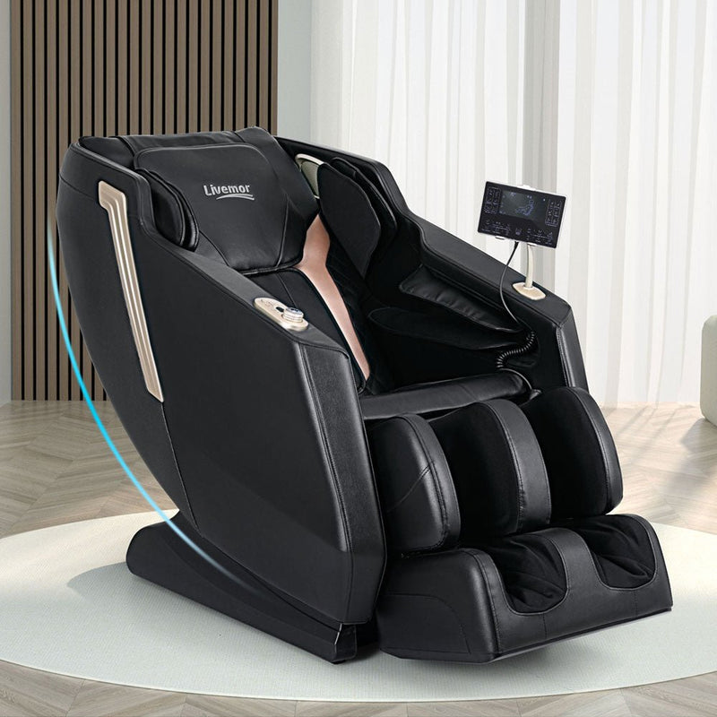 Livemor Massage Chair Electric Recliner Home Massager Baird - Health & Beauty > Massage - Rivercity House & Home Co. (ABN 18 642 972 209) - Affordable Modern Furniture Australia