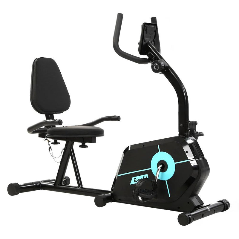 Magnetic Recumbent Exercise Bike Fitness Cycle Trainer - Rivercity House & Home Co. (ABN 18 642 972 209) - Affordable Modern Furniture Australia
