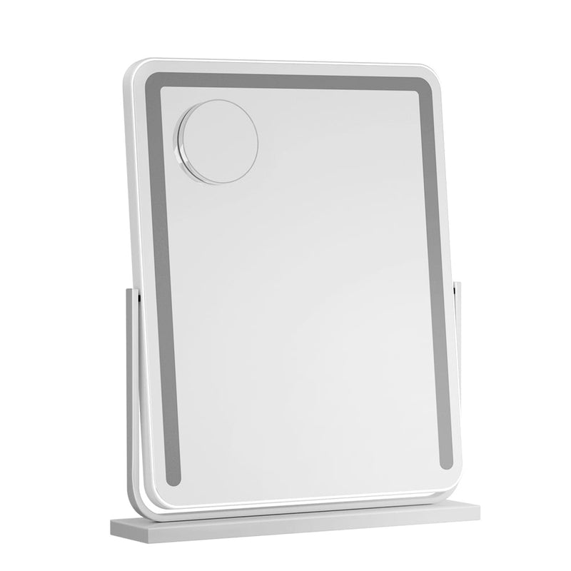 Makeup Mirror with Lights Hollywood Vanity LED Mirrors White 40X50CM - Health & Beauty > Makeup Mirrors - Rivercity House & Home Co. (ABN 18 642 972 209) - Affordable Modern Furniture Australia