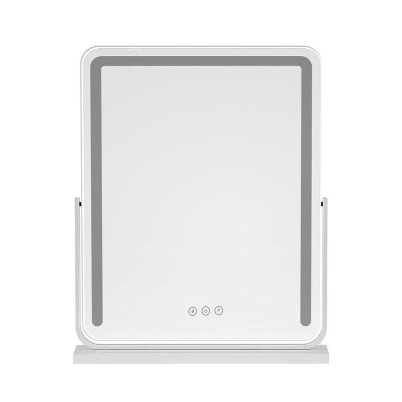 Makeup Mirror with Lights Hollywood Vanity LED Mirrors White 40X50CM - Health & Beauty > Makeup Mirrors - Rivercity House & Home Co. (ABN 18 642 972 209) - Affordable Modern Furniture Australia