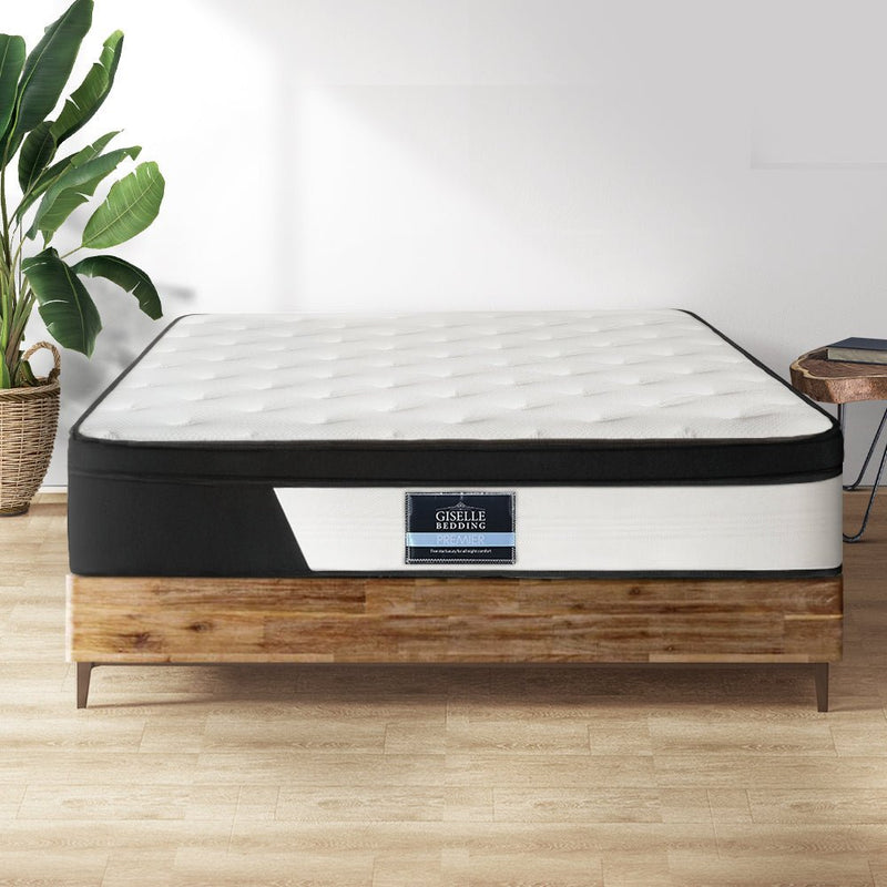 Pena Series Euro Top Pocket Spring Mattress 30cm Thick - Double - Furniture > Mattresses - Rivercity House & Home Co. (ABN 18 642 972 209) - Affordable Modern Furniture Australia