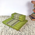 Meditation Cushion with Seating Block Set Green