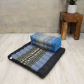 Meditation Cushion with Seating Block Set Blue Pack