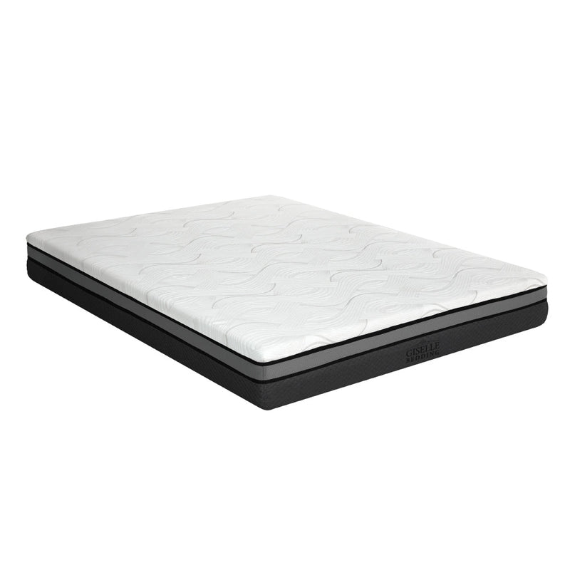 Belle Cool Gel Memory Foam Queen Mattress 25cm Thick - King Single - Furniture > Mattresses - Rivercity House & Home Co. (ABN 18 642 972 209) - Affordable Modern Furniture Australia