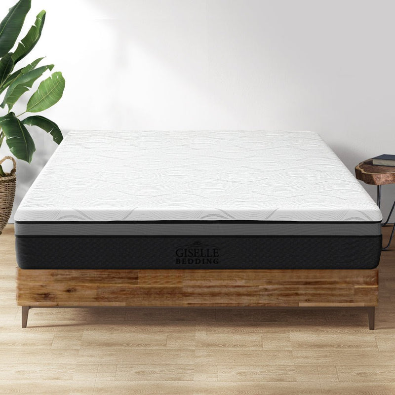 Belle Cool Gel Memory Foam Queen Mattress 25cm Thick - King Single - Furniture > Mattresses - Rivercity House & Home Co. (ABN 18 642 972 209) - Affordable Modern Furniture Australia