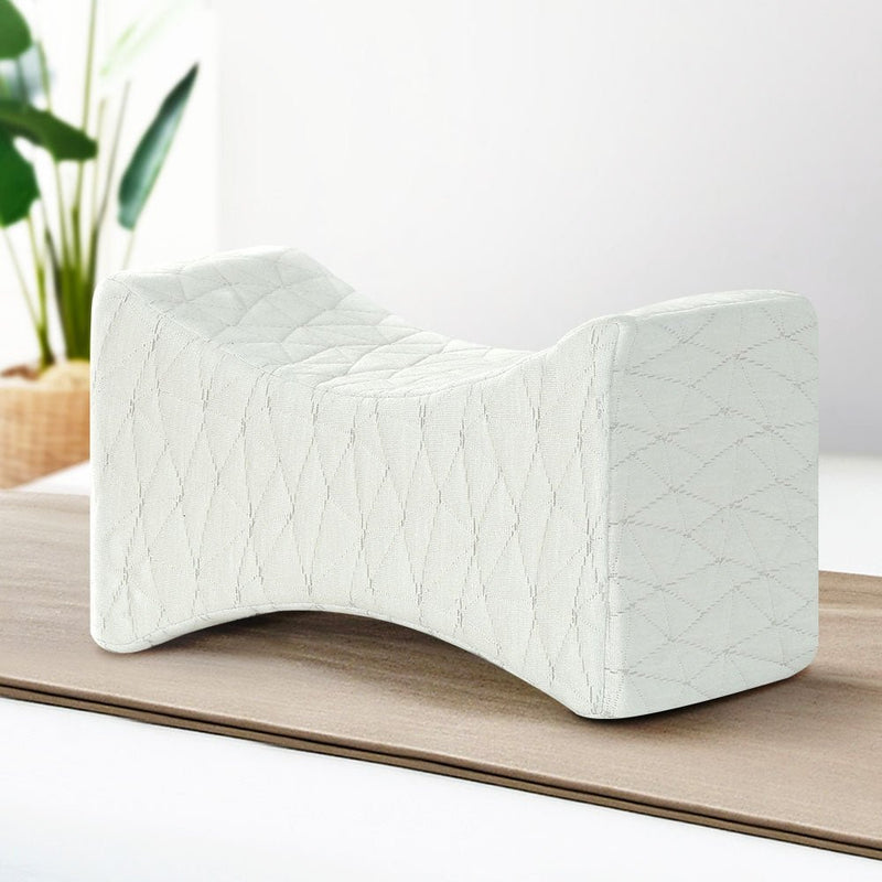 Memory Foam Knee Pillow - Home & Garden > Bedding - Rivercity House & Home Co. (ABN 18 642 972 209) - Affordable Modern Furniture Australia
