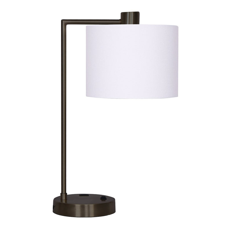 Metal Task Lamp with USB Charging Port Bronze Finish - Home & Garden > Lighting - Rivercity House & Home Co. (ABN 18 642 972 209) - Affordable Modern Furniture Australia