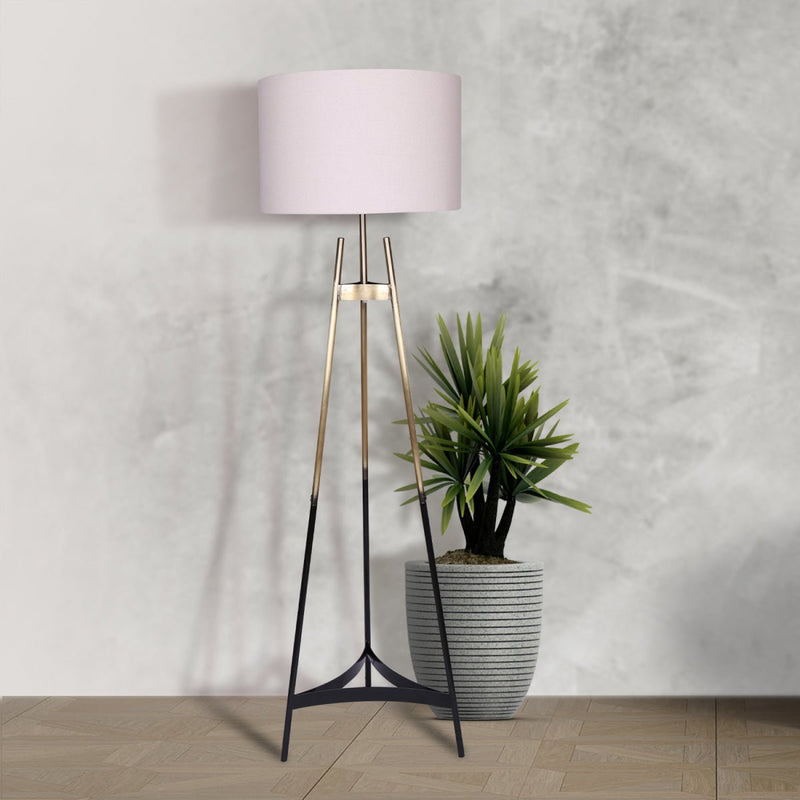 Metal Tripod Electric Floor Lamp Gradient Finish - Home & Garden > Lighting - Rivercity House & Home Co. (ABN 18 642 972 209) - Affordable Modern Furniture Australia