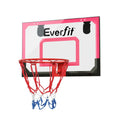 Mini Basketball Hoop Door Wall Mounted Kids Sports Backboard Indoor Red