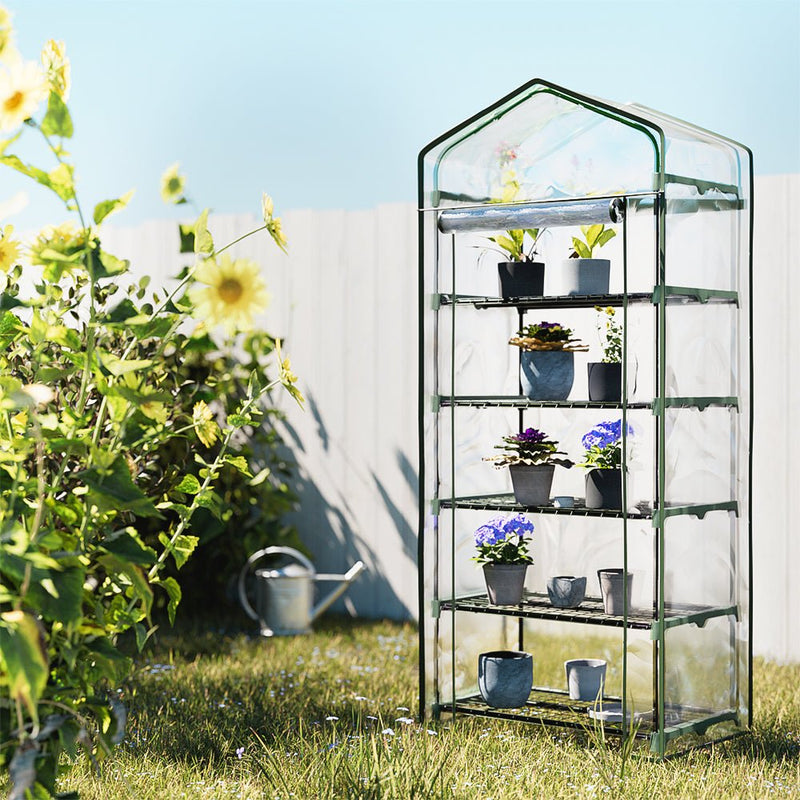 Mini Greenhouse Garden Shed Green House Tunnel Plant Storage Flower 189cm - Home & Garden > Green Houses - Rivercity House & Home Co. (ABN 18 642 972 209) - Affordable Modern Furniture Australia