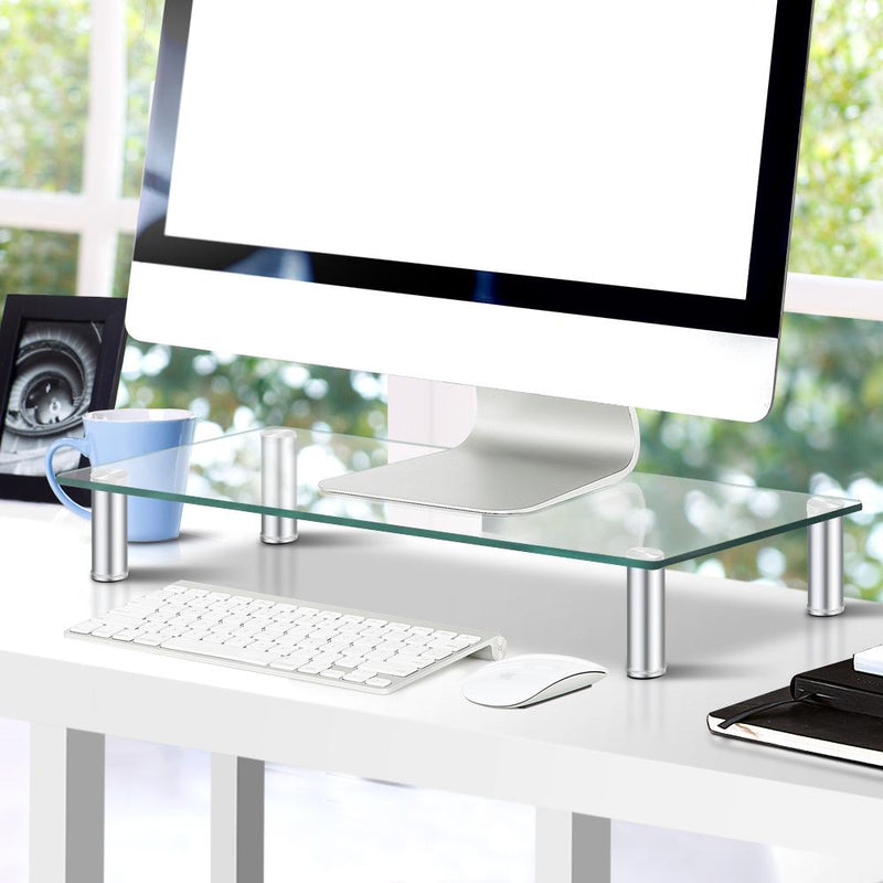 Monitor Stand Desktop Riser - Rivercity House & Home Co. (ABN 18 642 972 209) - Affordable Modern Furniture Australia
