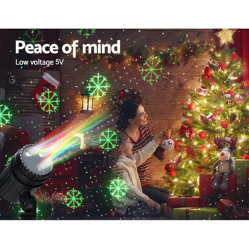 Moving LED Lights Laser Projector Landscape Lamp Christmas Decor - Occasions - Rivercity House & Home Co. (ABN 18 642 972 209) - Affordable Modern Furniture Australia