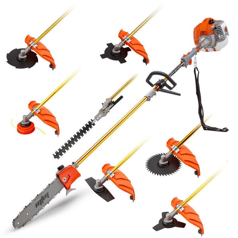 MTM 62CC Pole Chainsaw Hedge Trimmer Brush Cutter Whipper Snipper Multi Tool Saw - Home & Garden > Garden Tools - Rivercity House & Home Co. (ABN 18 642 972 209) - Affordable Modern Furniture Australia