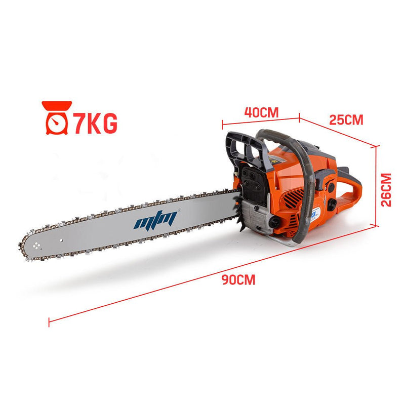 MTM Chainsaw Petrol Commercial 20 Bar E-Start Tree Pruning Chain Saw HP - Home & Garden > Garden Tools - Rivercity House & Home Co. (ABN 18 642 972 209) - Affordable Modern Furniture Australia
