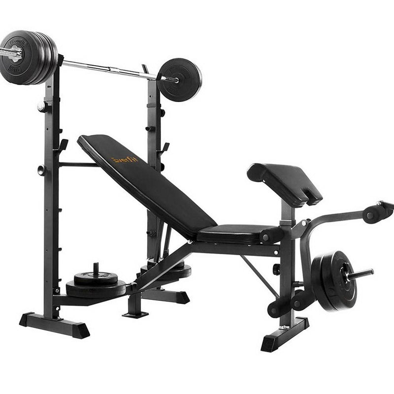 Multi-Station Weight Bench Press 58KG - Sports & Fitness > Fitness Accessories - Rivercity House & Home Co. (ABN 18 642 972 209) - Affordable Modern Furniture Australia