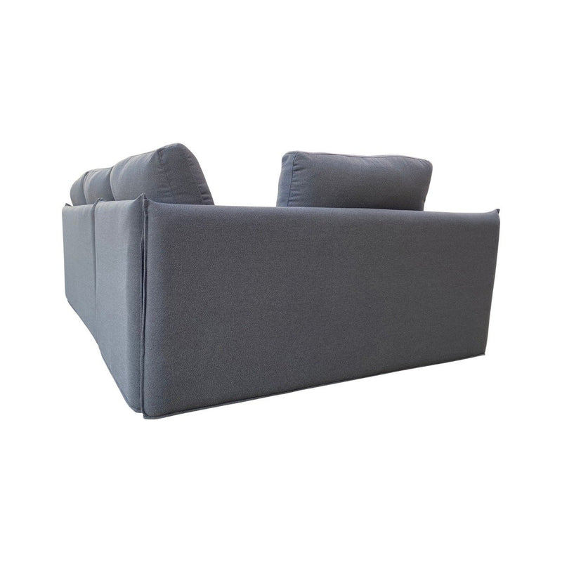 Murray Corner Sofa Bed (Grey) - Furniture > Living Room - Rivercity House & Home Co. (ABN 18 642 972 209) - Affordable Modern Furniture Australia