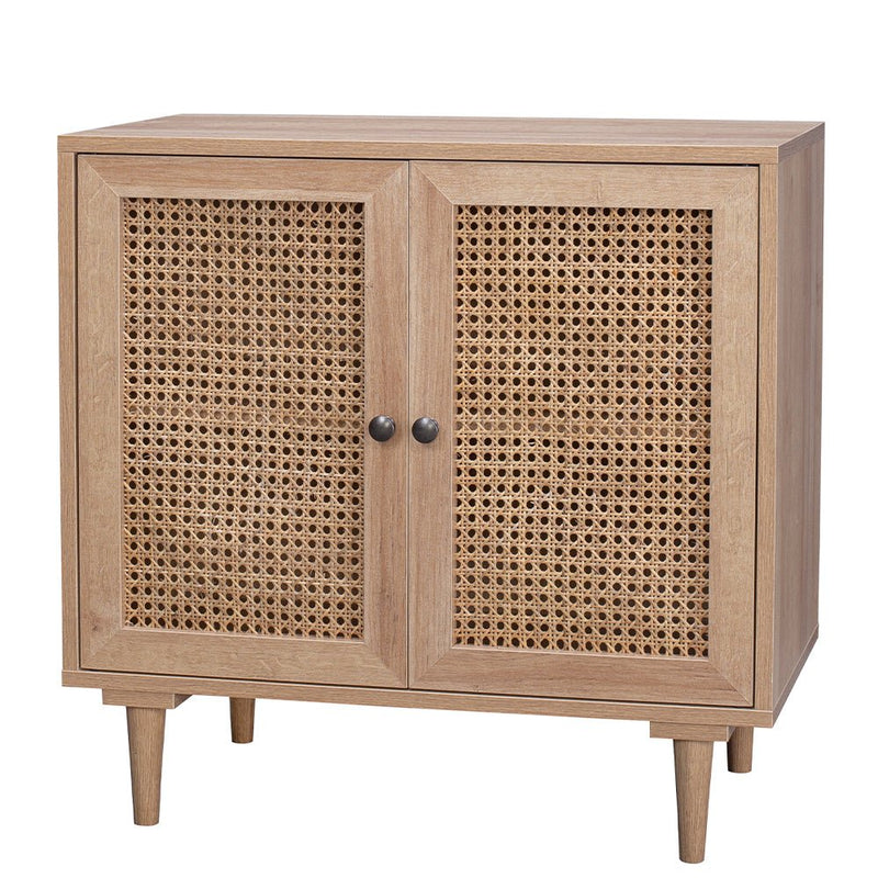 Rattan Buffet Sideboard Storage Cabinet Hallway Table With 2 Doors - Furniture > Living Room - Rivercity House & Home Co. (ABN 18 642 972 209) - Affordable Modern Furniture Australia