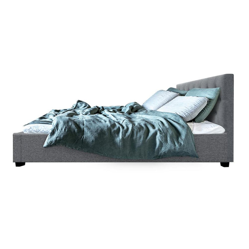 Noosa Storage King Bed Frame Grey - Furniture > Bedroom - Rivercity House & Home Co. (ABN 18 642 972 209) - Affordable Modern Furniture Australia