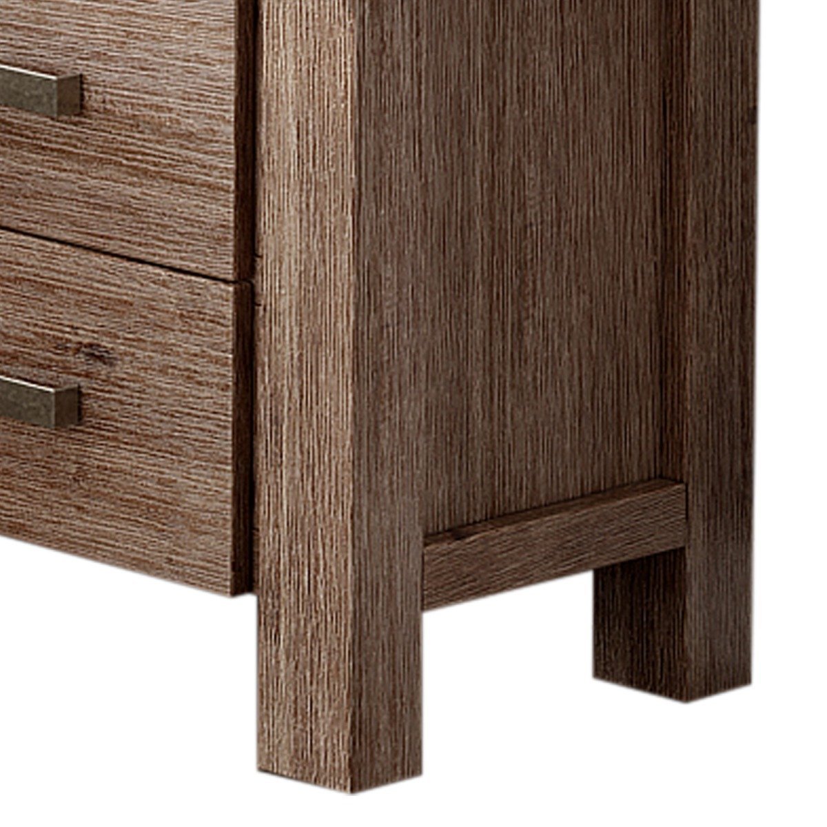 Nowra 2 Drawer Bedside Table - Rivercity House & Home Co. (ABN 18 642 972 209) - Affordable Modern Furniture Australia