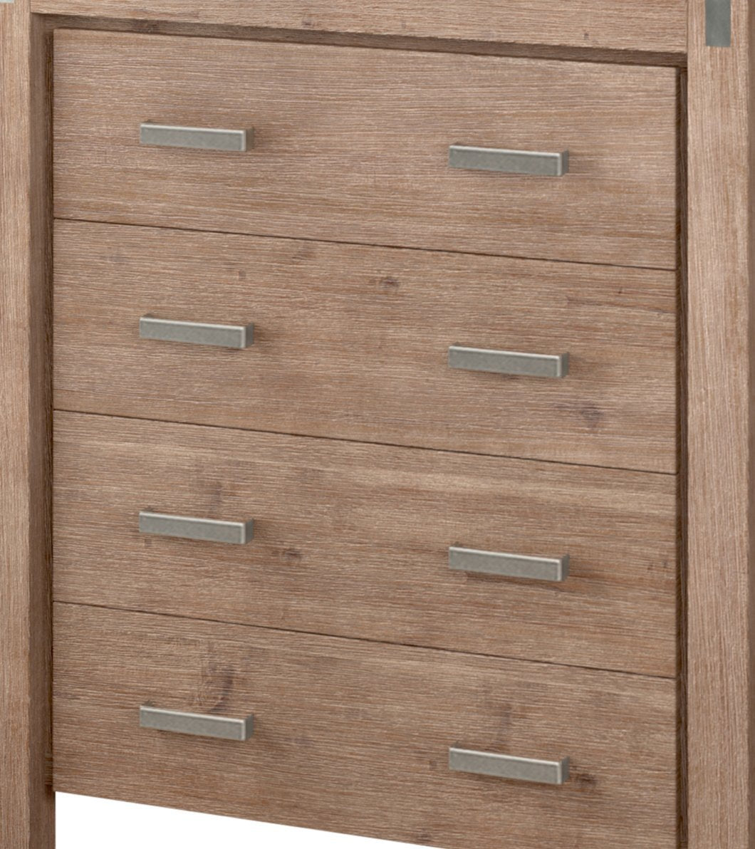 Nowra 4 Drawer Tallboy - Rivercity House & Home Co. (ABN 18 642 972 209) - Affordable Modern Furniture Australia