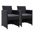 Outdoor Chairs Dining Patio Furniture Lounge Setting Wicker Garden