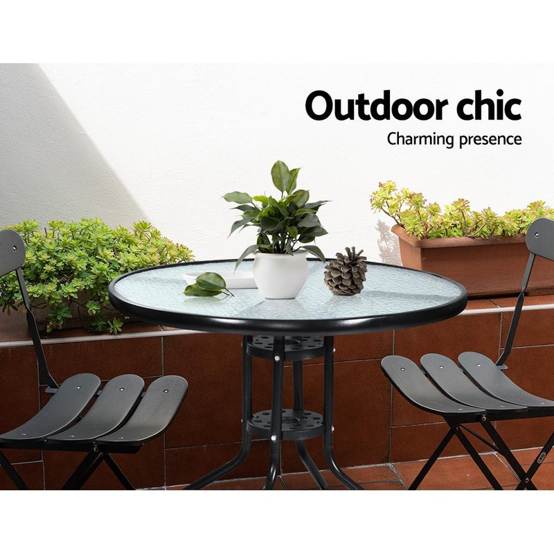 Outdoor Dining Table 70CM - Furniture - Rivercity House And Home Co.
