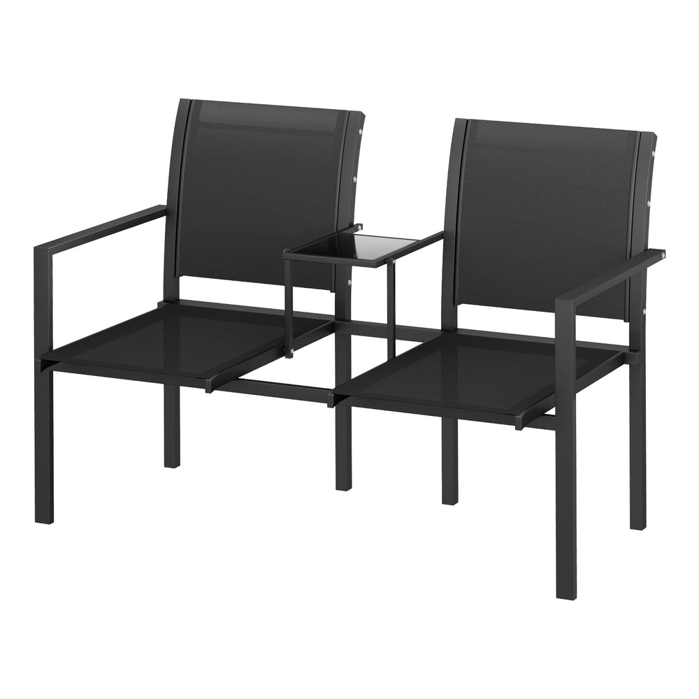 Outdoor Garden Bench Seat Chair Table Loveseat Patio Furniture Park - Furniture > Outdoor - Rivercity House & Home Co. (ABN 18 642 972 209) - Affordable Modern Furniture Australia