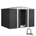 Outdoor Garden Shed 2.58 x 2.07M with Base