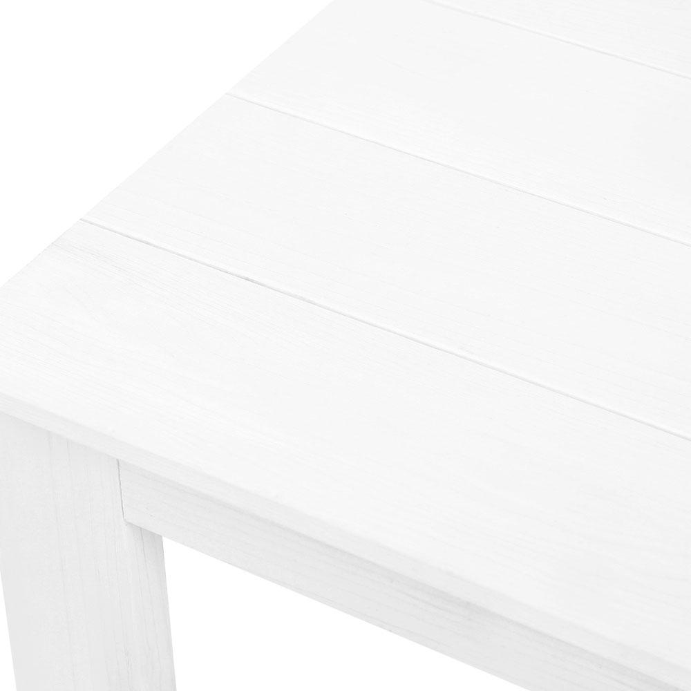 Outdoor Side Beach Table - White - Rivercity House & Home Co. (ABN 18 642 972 209) - Affordable Modern Furniture Australia
