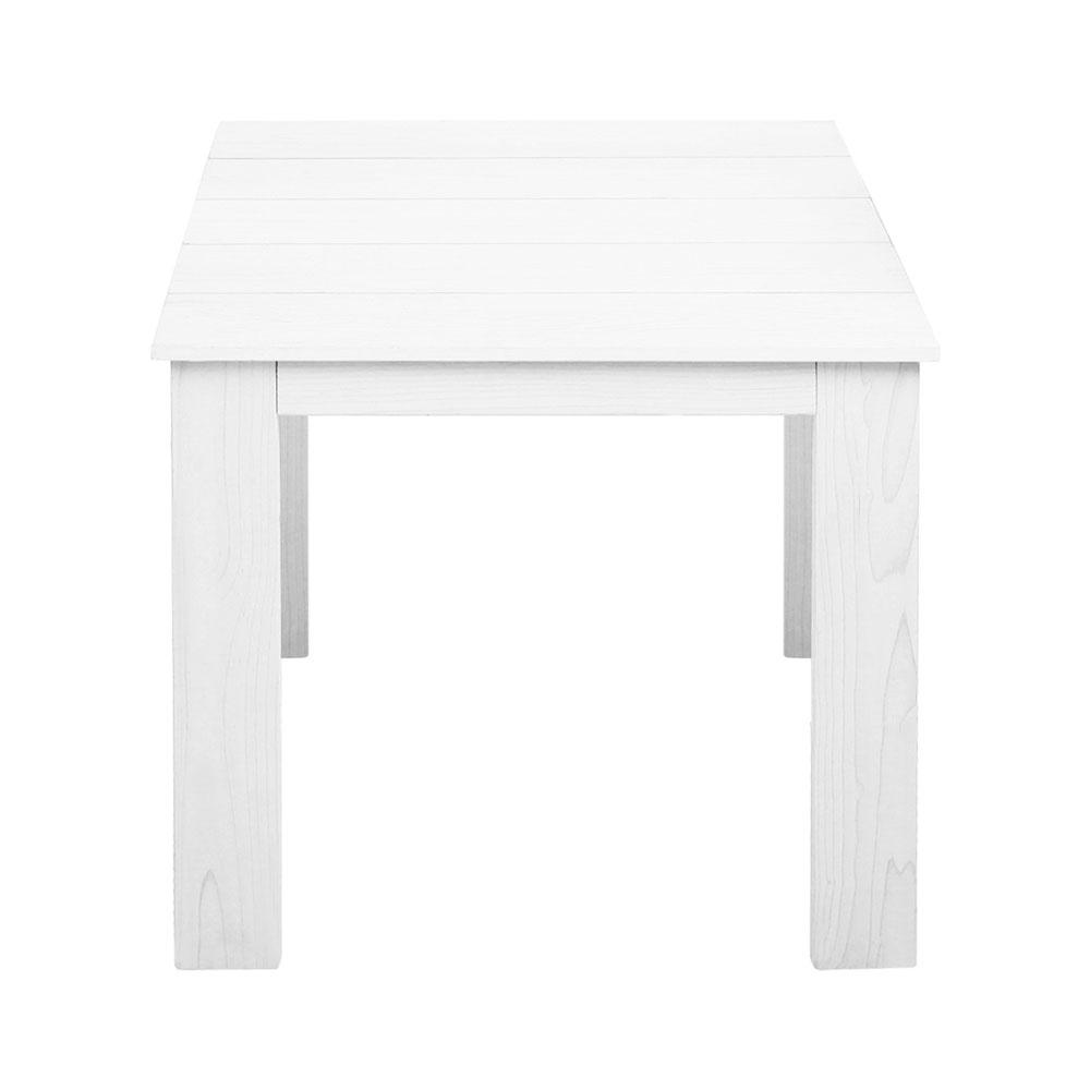 Outdoor Side Beach Table - White - Rivercity House & Home Co. (ABN 18 642 972 209) - Affordable Modern Furniture Australia