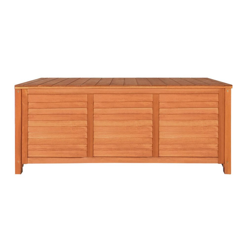Outoor Fir Wooden Storage Bench - Home & Garden > Storage - Rivercity House & Home Co. (ABN 18 642 972 209)