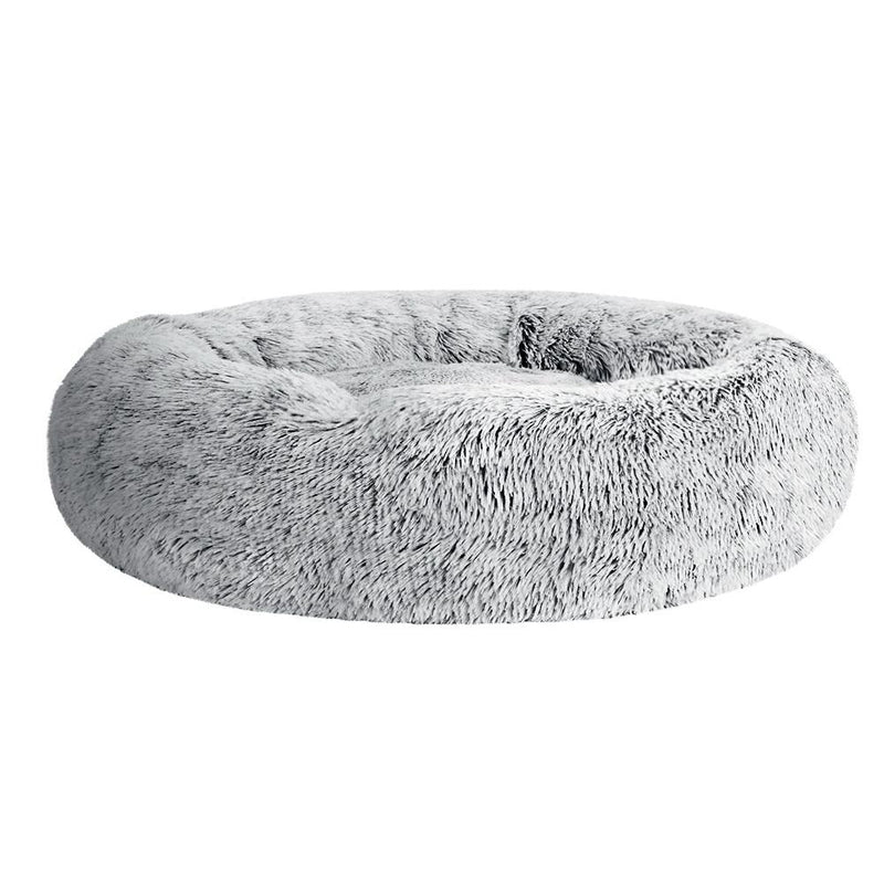 Pet Calming Bed Large 90cm Charcoal Washable - Rivercity House & Home Co. (ABN 18 642 972 209) - Affordable Modern Furniture Australia