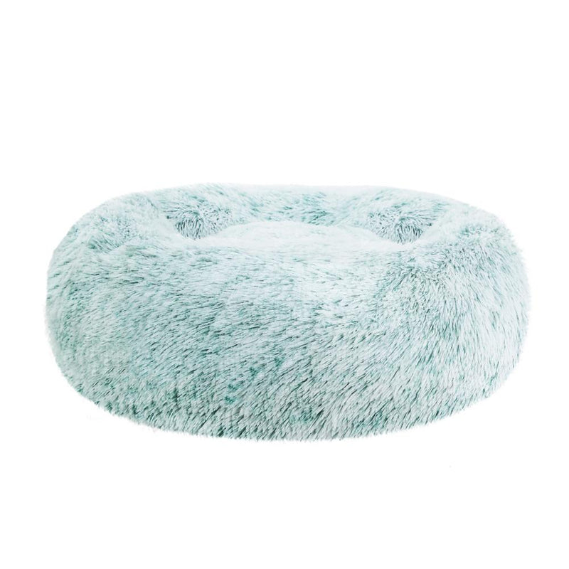 Pet Calming Bed Small 60cm Teal Washable - Rivercity House & Home Co. (ABN 18 642 972 209) - Affordable Modern Furniture Australia