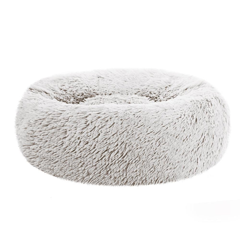 Pet Calming Bed Small 60cm White Washable - Rivercity House & Home Co. (ABN 18 642 972 209) - Affordable Modern Furniture Australia