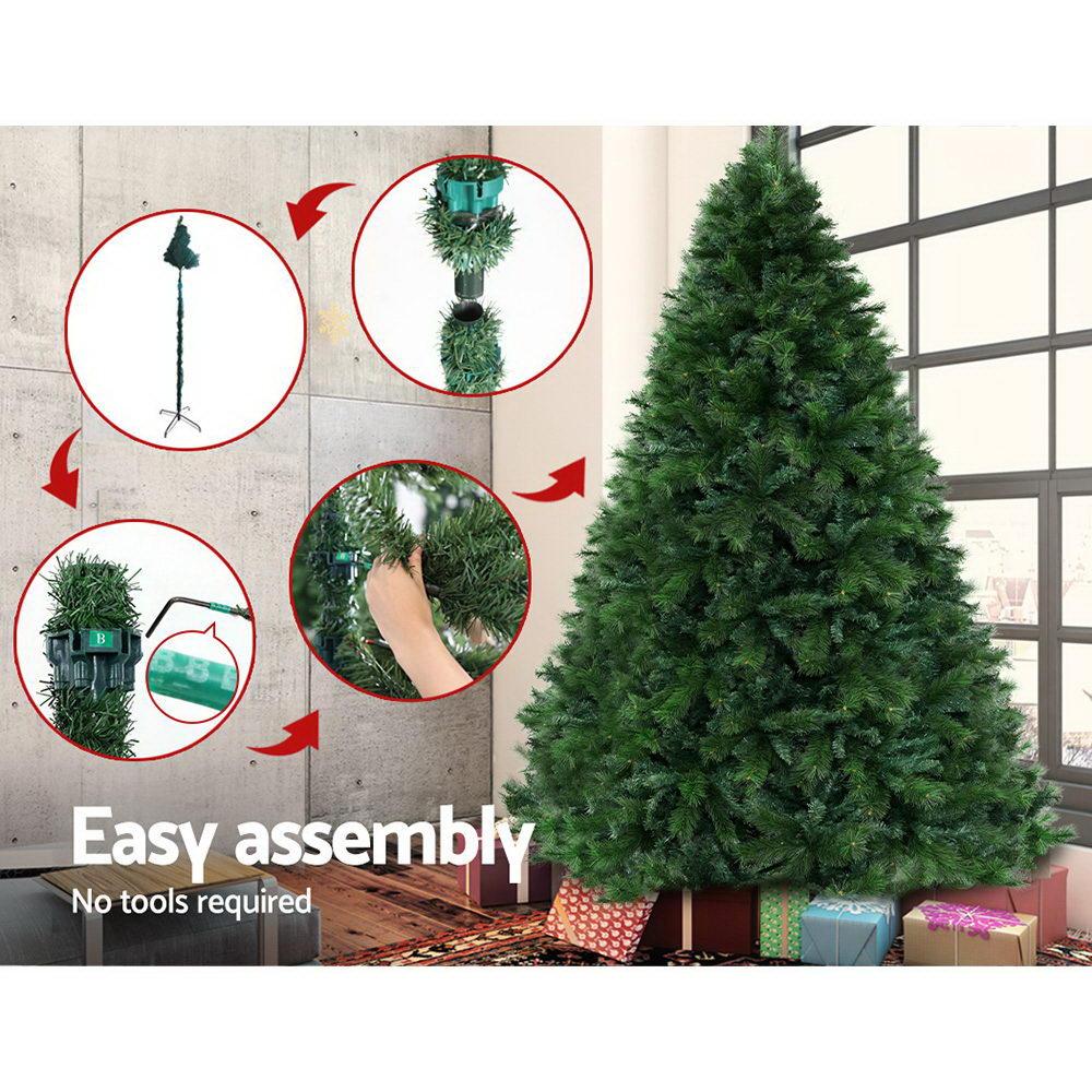 Premium 7FT Pine Look Christmas Tree | Tips: 1584 - Rivercity House & Home Co. (ABN 18 642 972 209) - Affordable Modern Furniture Australia