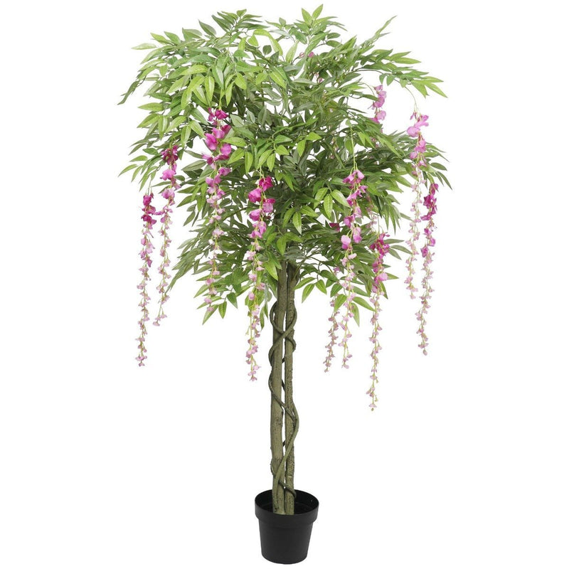 Pink Flowering Artificial Wisteria 180cm - Rivercity House & Home Co. (ABN 18 642 972 209) - Affordable Modern Furniture Australia