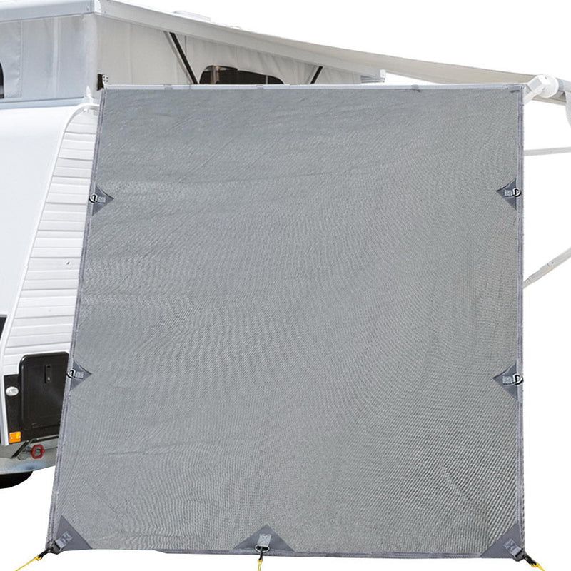 Pop Top Caravan Privacy Screen 2.1 x 1.8M Sun Shade End Wall Roll Out Awning - Outdoor > Camping - Rivercity House & Home Co. (ABN 18 642 972 209) - Affordable Modern Furniture Australia